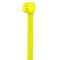 Panduit Cable Tie, 7-1/2 in L, 1.88 in Max Bundle Dia., Yellow, Nylon 6/6, 50 lb Strength, 100 PK PLT2S-C54 - alternate 4